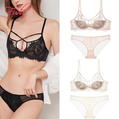 China FUDA AF07 2023 New Arrivals One Piece Lace Babydoll Strappy Backless Lingerie Set Sexy Night Wear for sale