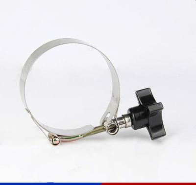 China Industry High Strength T Bolt Hose Clamps With Handle 19mm Band Width for sale