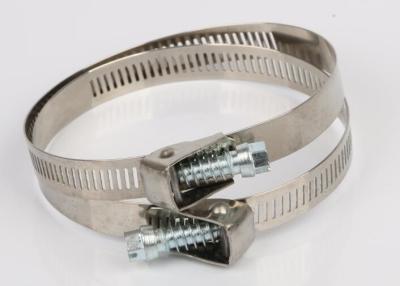 China Galvanized Steel Quick Release Hose Clamp /  Low Pressure Pressure Hose Clamps for sale