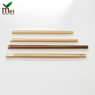 China Wholesale Disposable 200MM Bamboo Chopstick Customized Disposable Single Round Bamboo Chopsticks for sale