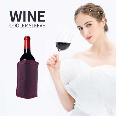 China Online Sale Insulated Neoprene Water Bottle Holder Wine Bottle Sleeves Eco Friendly Cooler for sale