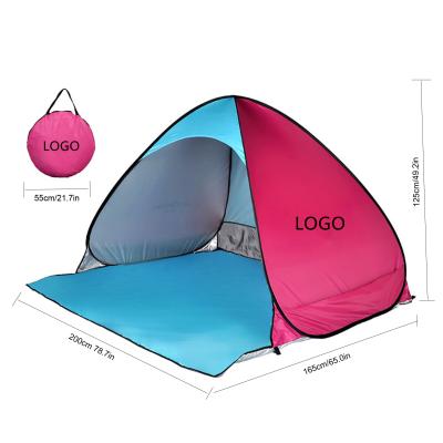 China Extended Type Quick Opening Portable Floding Removeable Camping Raising Sun Shade Portable Beach Tent for sale