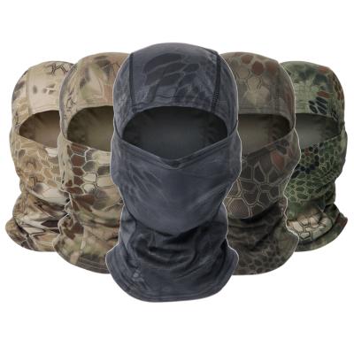 China Army Ski Military Tactical Headgear Dustproof Recycling Hunting Bike Full Face Camouflage Balaclava Bandana for sale