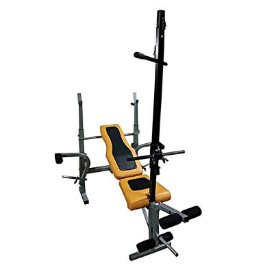 China Adjustable Rack Indoor Commercial Gym Barbell Household Press Bench Bed Special Weightlifting Equipment for sale