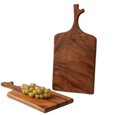 China Acacia Sustainable Factory Hot Sales Cheese Board Set Charcuterie Wooden Boards Cheese Board Around Charcuterie Bamboo Christmas Space Business for sale