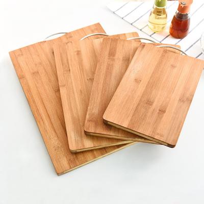 China Eco-Friendly Disposable One Piece Bamboo Wooden Cutting Board for Cutting Meat Vegetable Fruit for sale