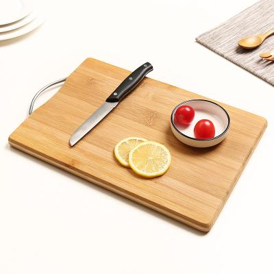 China Eco-Friendly Disposable One Piece Bamboo Wooden Cutting Board for Cutting Meat Vegetable Fruit for sale