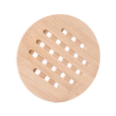 China Sustainable Household Insulated Coasters Made Of Bamboo Protect Tables for sale