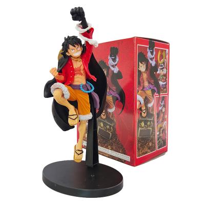 China Toy Manufacturer Anime One Piece Cartoon Luffy PVC Figure Collectible Model Anime Comic Figures Figure for sale