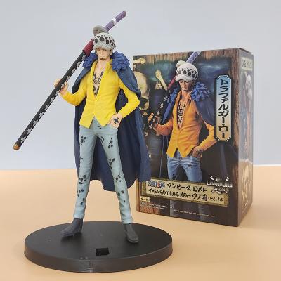 China Cartoon Toy Factory Price Wholesale One Piece DXF Trafalgar Law PVC Collectible Model Dolls Toy Action Figure Manufacturer for sale