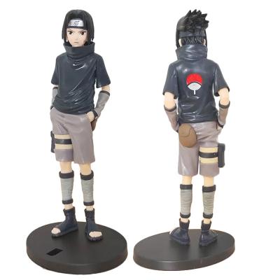 China PVC Toy Model Figure Toy Japanese Cartoon Anime Narutos Childhood Sasuke Action Number Collection 25cm Young Cartoon for sale