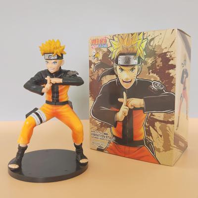 China Comic Toy Factory Price Wholesale Cartoon Figure Shippuuden Narutos Uzumaki Boxed Model Anime Decoration Figure for sale