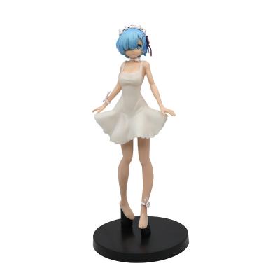 China Cartoon Toy Re Life In A Different World From Zero Model Car Decoration Pajamas Rem Ram Boxed Anime Action Numbers Cartoon PVC Figure for sale