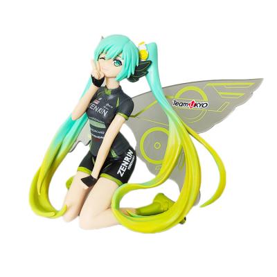 China Hatsune Mikus Doll Girls PVC Anime Voice Action Numbers Collection Model Character Series Eco-friendly PVC Materia Figma For Desktop Ornaments for sale