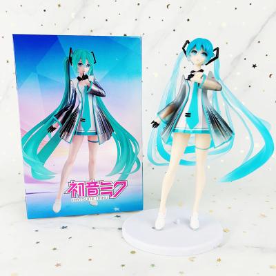 China PVC Anime Voice Action Figures Hatsuner Miku Action Figures Manufacturer Girls Anime Character Series Eco-friendly PVC Materia Figma for sale