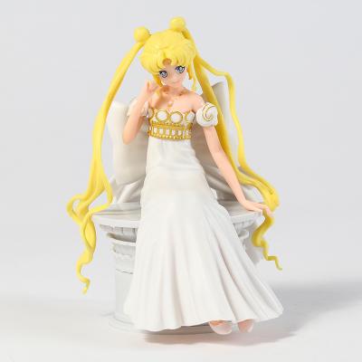 China Factory Wholesale Sailor Moon Cartoon Eco-friendly PVC Materia Figures Anime Premium Collectible Action Number For Model for sale