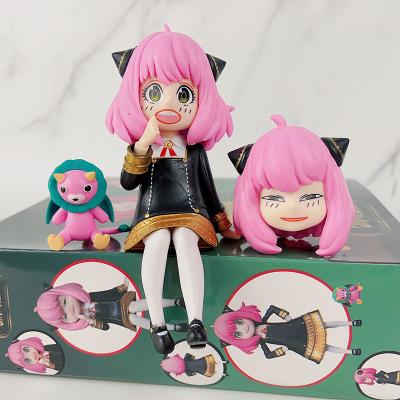 China Yor Anya Forger Figure Model Cute Family Toy Anime Spy X Cartoon Doll PVC Action Figure Collectible Figure Kids Birthday Gifts for sale