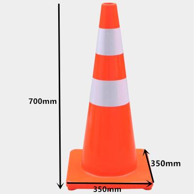 China High Visible Best Selling Wholesale PVC Road Safety Traffic Cone for sale