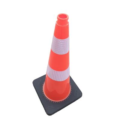 China High Visible Road Construction Cone Safety Signs 750*360*360Mm Traffic Cone for sale