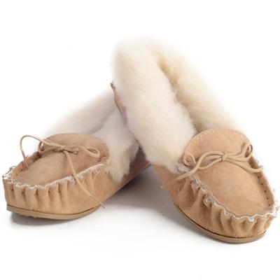 China CUSHIONING Australian Sheepskin Wool-a,Comfortable Ladies Snow Boots Winter Loafers Ankle Boots Women Shoes for sale