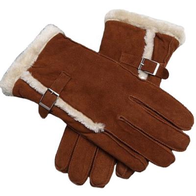 China Fashion Autumn Winter Season Leather Women Breathable And Comfortable Lifestyle Glove for sale