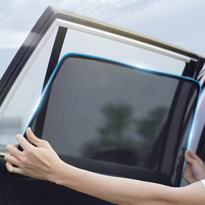 China Customized Heat/UV Insulation Car Window Sun Shade Magnetic Sun Shade Accessories For Special Car SUV Side Window Mesh Curtain for sale