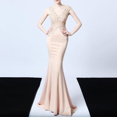 China Very good quality Anti-wrinkle ladies work Italy formal black and white long prom dinner evening dresses for sale