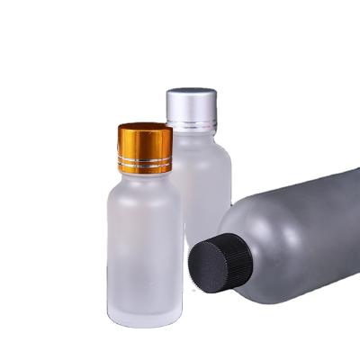 China Cosmetic Empty Glass Bottles 10ml Essential Oil Frosted Glass Bottle Natural Essential Oil Bottle for sale