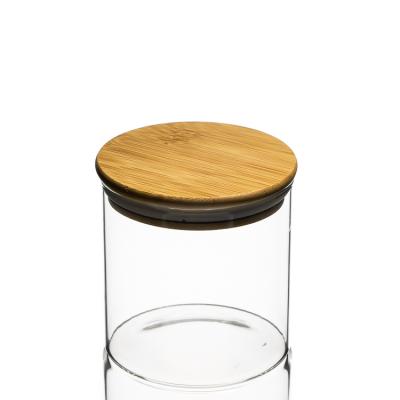 China Beverage wholsales kitchen storage jars 260ml bottles glass jars glasss stopper glass bottle for storage for sale