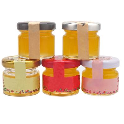 China Wholesale Hot Sale 50ml 75ml 100ml Glass Food Storage For Unique Keepsake Honey Jars Airtight for sale