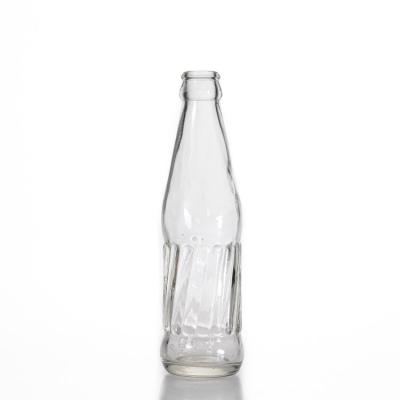 China Personal Care 20ml Clear Soda Soft Drink Beverage Bottle Glass Cocktail Bottles For Juice And Milk for sale