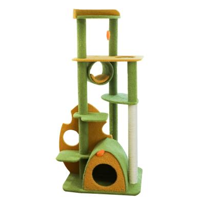 China High Quality Sustainable Tropical Rainforest Series Cat Tree Tower for sale