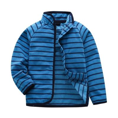 China High Quality Comfortable Anti-wrinkle Cotton Zipper Fleece Jacket Kids Autumn Winter Jacket for sale