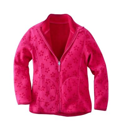 China Wholesale Breathable Kids Fall Out Anti-pilling Jackets Girls Kids Clothing Fleece Jackets for sale