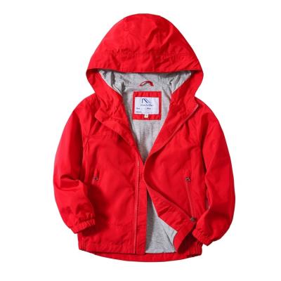 China Breathable Sports Long Sleeves To Keep Warm Custom Waterproof Jacket Kids Hooded Windproof Jacket For Kids for sale