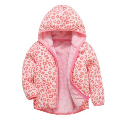 China Kids Autumn Warm Down Hooded Coat Girl's Thick And Loose Anti-Shrink Warm And Velvet Jacket for sale