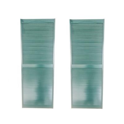 China 2020 Newest Factory Traditional Louvered Wood Exterior Shutters For Windows Covering for sale