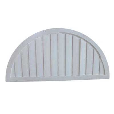 China Eco-Friendly Custom Wood Material Half Around Plantation Shutters for sale