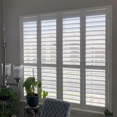 China Traditional Custom Faux Wood Shutters for Windows and Doors for sale