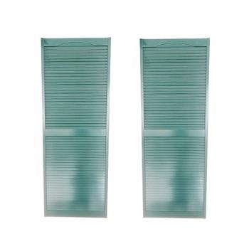 China Exterior Shutters Factory Directly Supply Traditional Louvered Shutters For Windows for sale