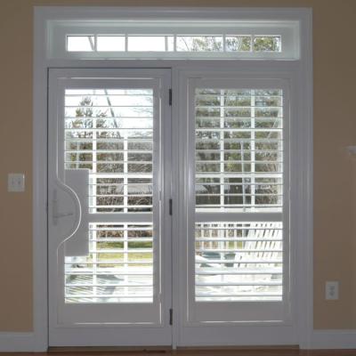 China modern design style modern door pvc window plantation french shutter for sale for sale