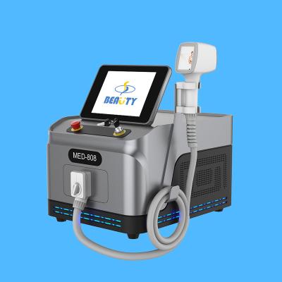 China 2023 Hair Removal Salon Use Beauty Machine 808nm Diode Laser Facial Hair Removal For Women for sale