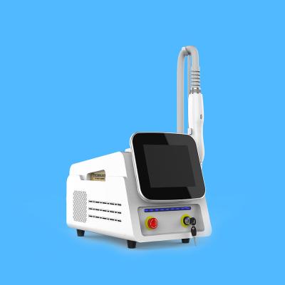 China Pigment removal 2023 q switch ND yag laser triple pulse 532nm 1064nm 1320nm q switch partial carbon laser tattoo removal peeling machine for sale