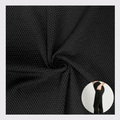 China Wicking Sales Channels 60+ Country Wicking Spandex Custom Anti Microbal Sports Wear Lady Legging Nylon Mesh Fabric for sale