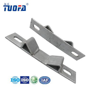 China Steel Q235 galvanized steel cross arm/M-type sizing block for sale