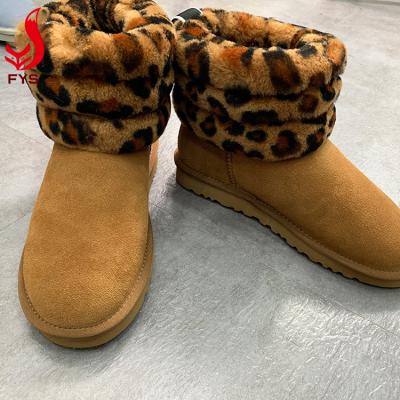 China Fashion Trend Factory Direct Winter Fashion Snow Boots Women Sheepskin Fur Shoes Girls Snow Boots for sale