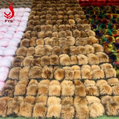 China Wholesale Indoor Women's Real Mink Sandals Fox Fur Slides Raccoon Slippers Breathable With Custom Logo for sale