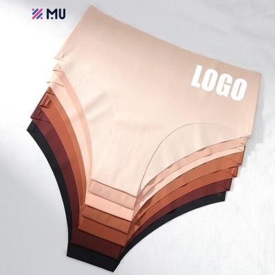 China Anti-Bacterial High Waist Traceless Briefs Women Seamless Panty Custom Women Breathable Seamless Underwear for sale