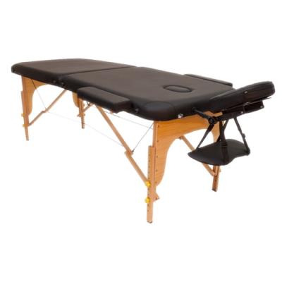 China Popular Portable Wooden Adjustable Thai Massage Table for sale