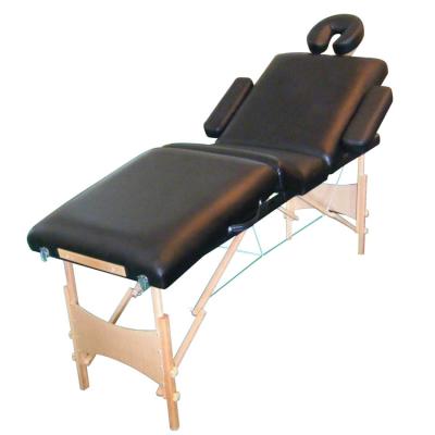 China Popular Luxury Portable Wooden Massage Table for sale